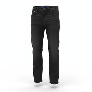 HUGO Jonah Straight Leg Jeans Mens 38x32 Black Denim Quiet Luxury Classic Casual